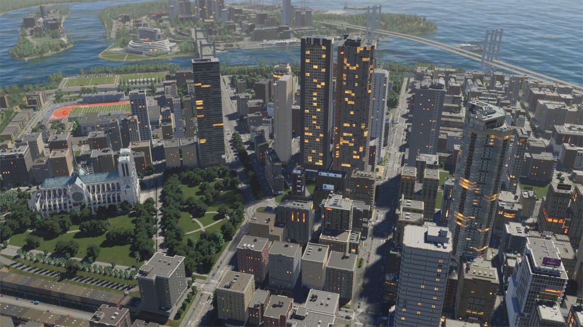 Cities: Skylines 2's city-building gameplay