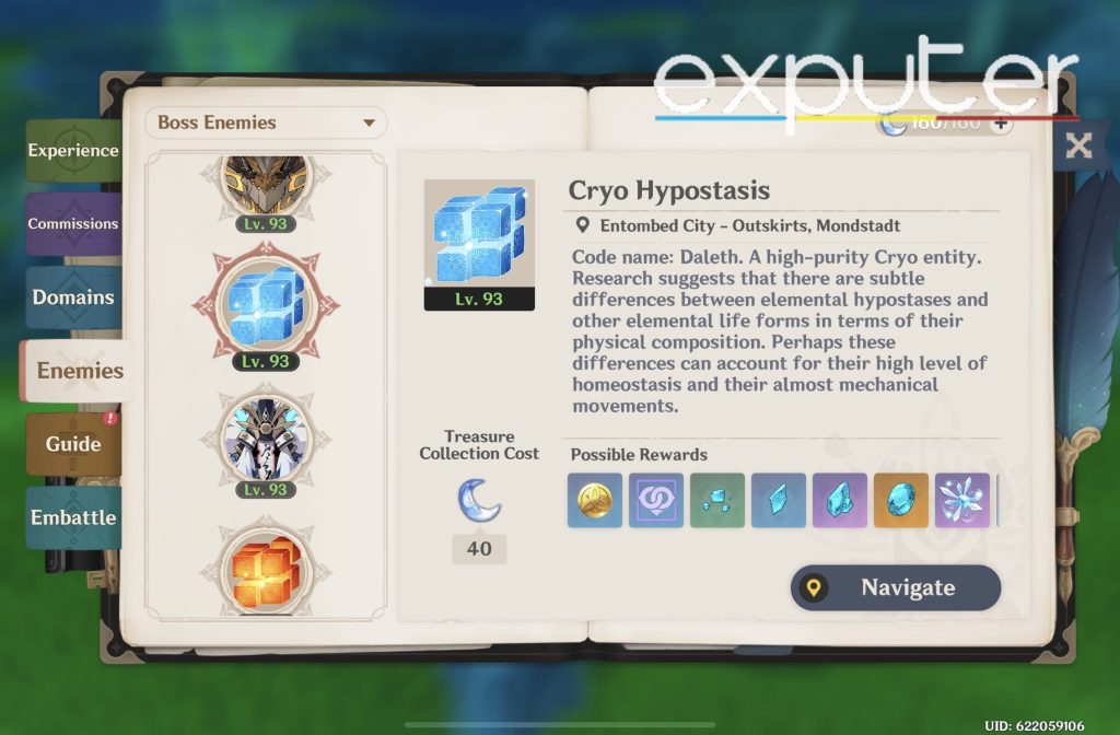 Cryo Hypostasis