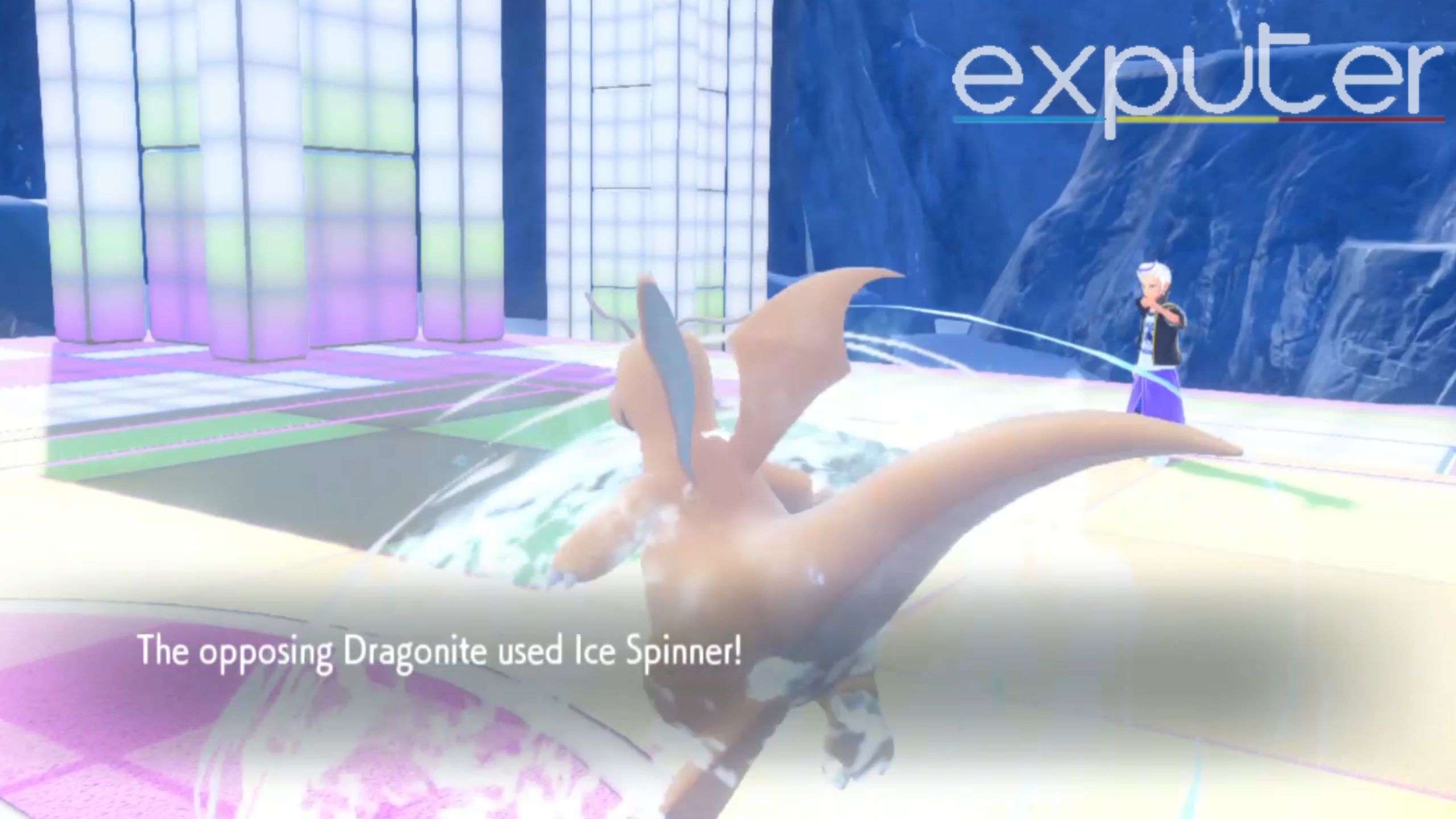 Pokemon scarlet and violet indigo disk defeating Drayton's Dragonite