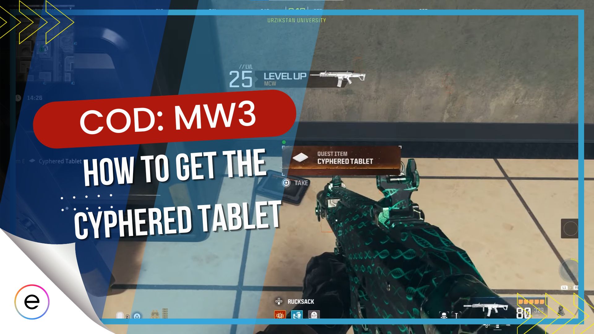 How To Get Cyphered Tablet In MW3