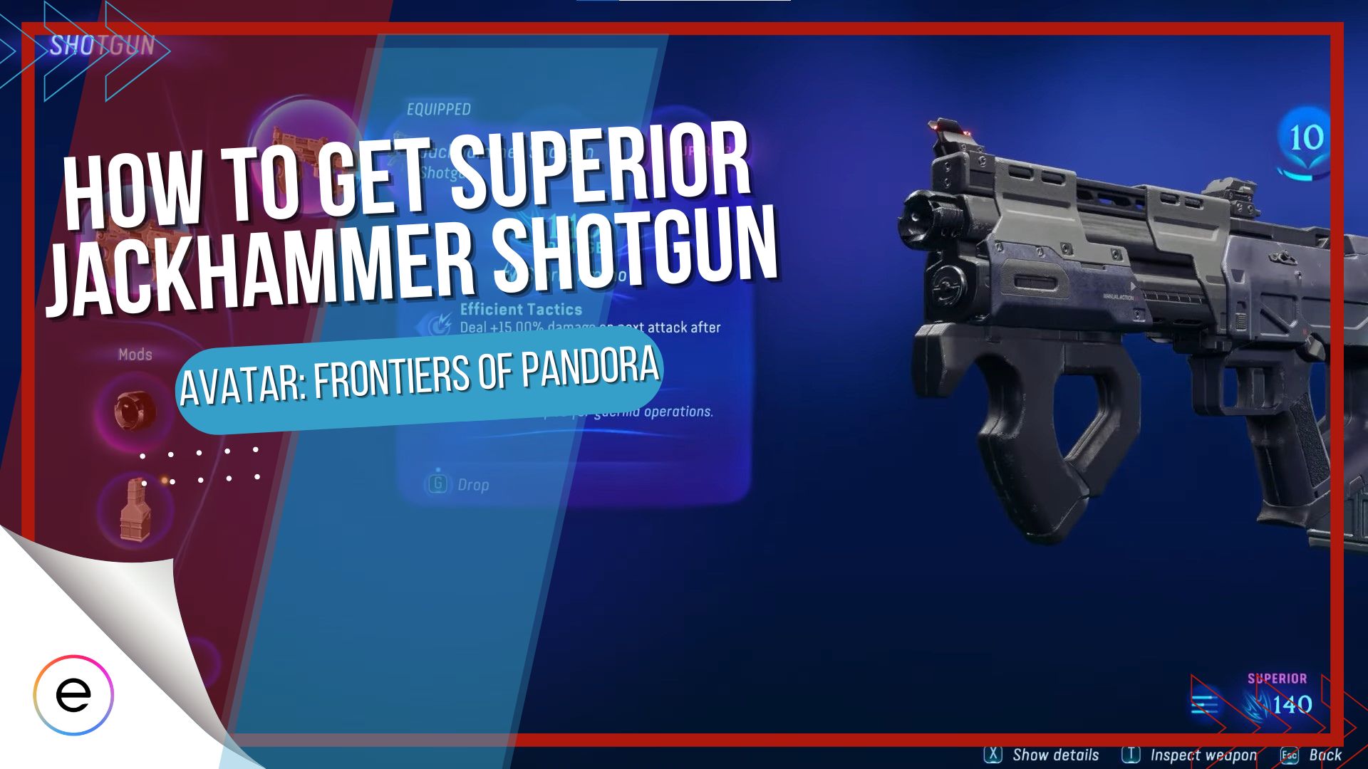 How To Get Superior Jackhammer Shotgun In Avatar Frontiers of Pandora