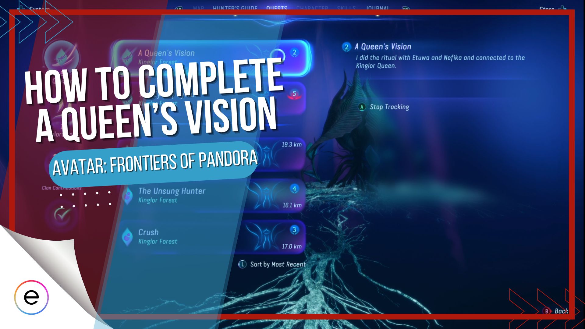 How To Complete A Queen's Vision In Avatar Frontiers Of Pandora