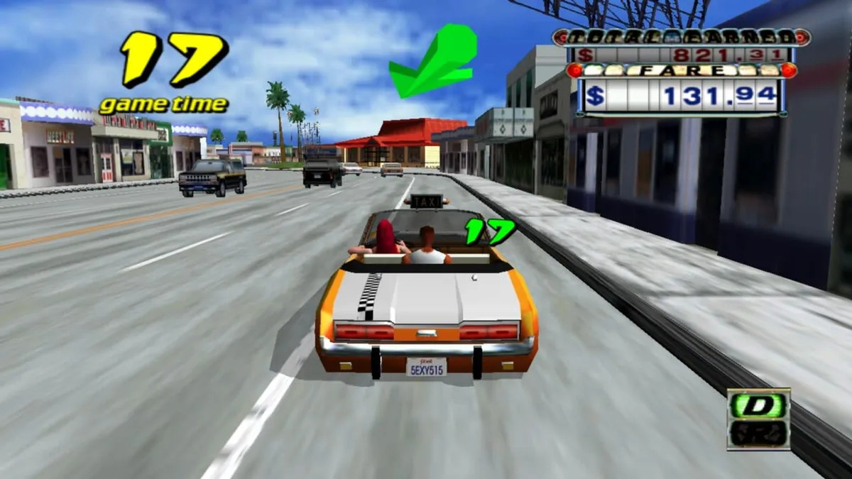 I can't wait to get back into Crazy Taxi.