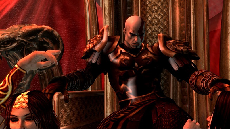 Kratos in God of War 2
