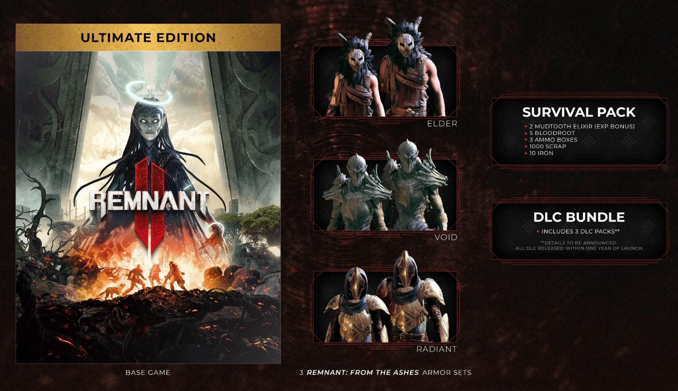 Remnant 2 Ultimate Edition's Contents