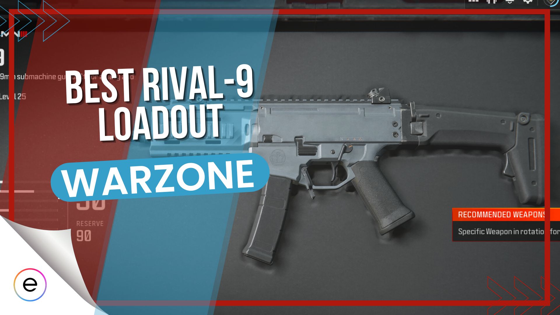 Rival 9 loadout in warzone 3
