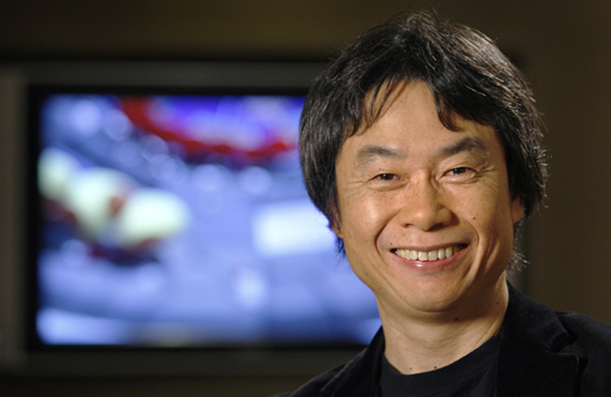 Shigeru Miyamoto, the Mario creator.