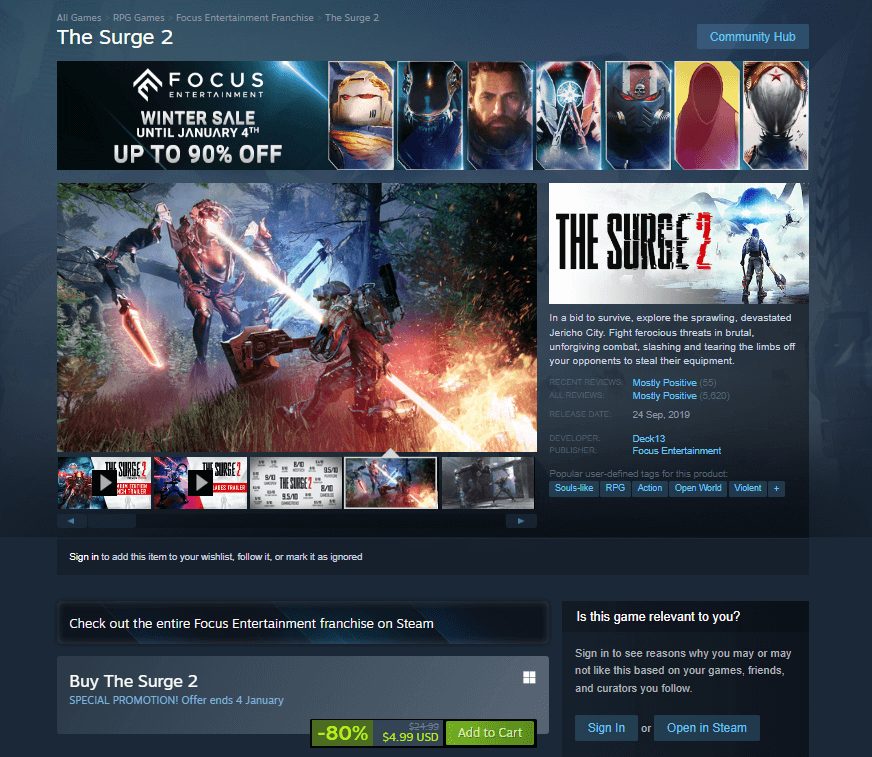 The Surge 2 on Steam