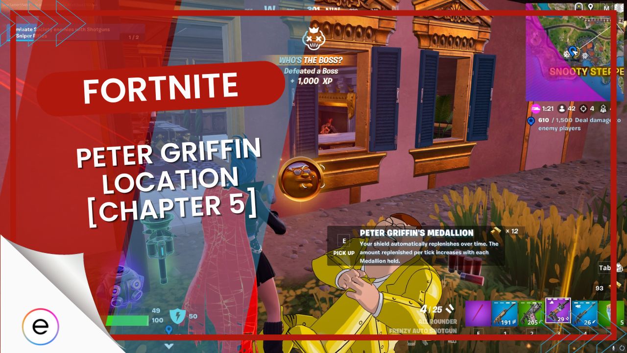 fortnite where is peter griffin