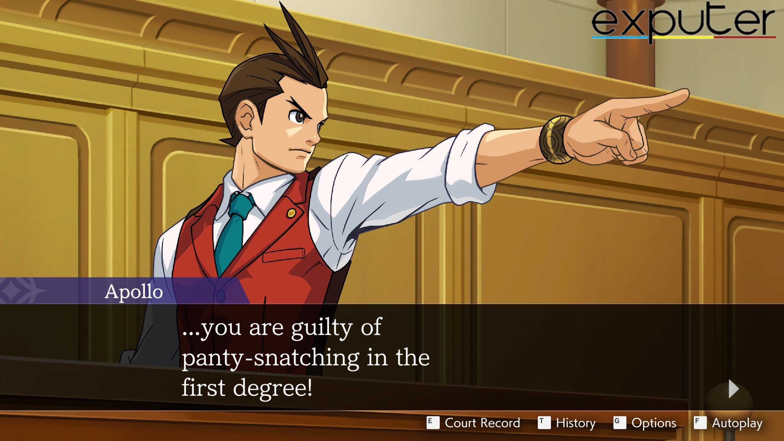 Apollo Justice Ace Attorney Trilogy Trials
