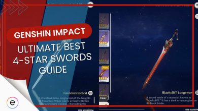 The Ultimate Genshin Impact Best 4-star Swords