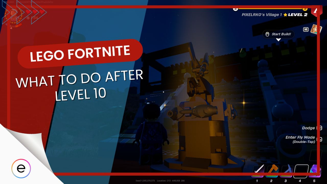 What To Do After Level 10 Lego Fortnite
