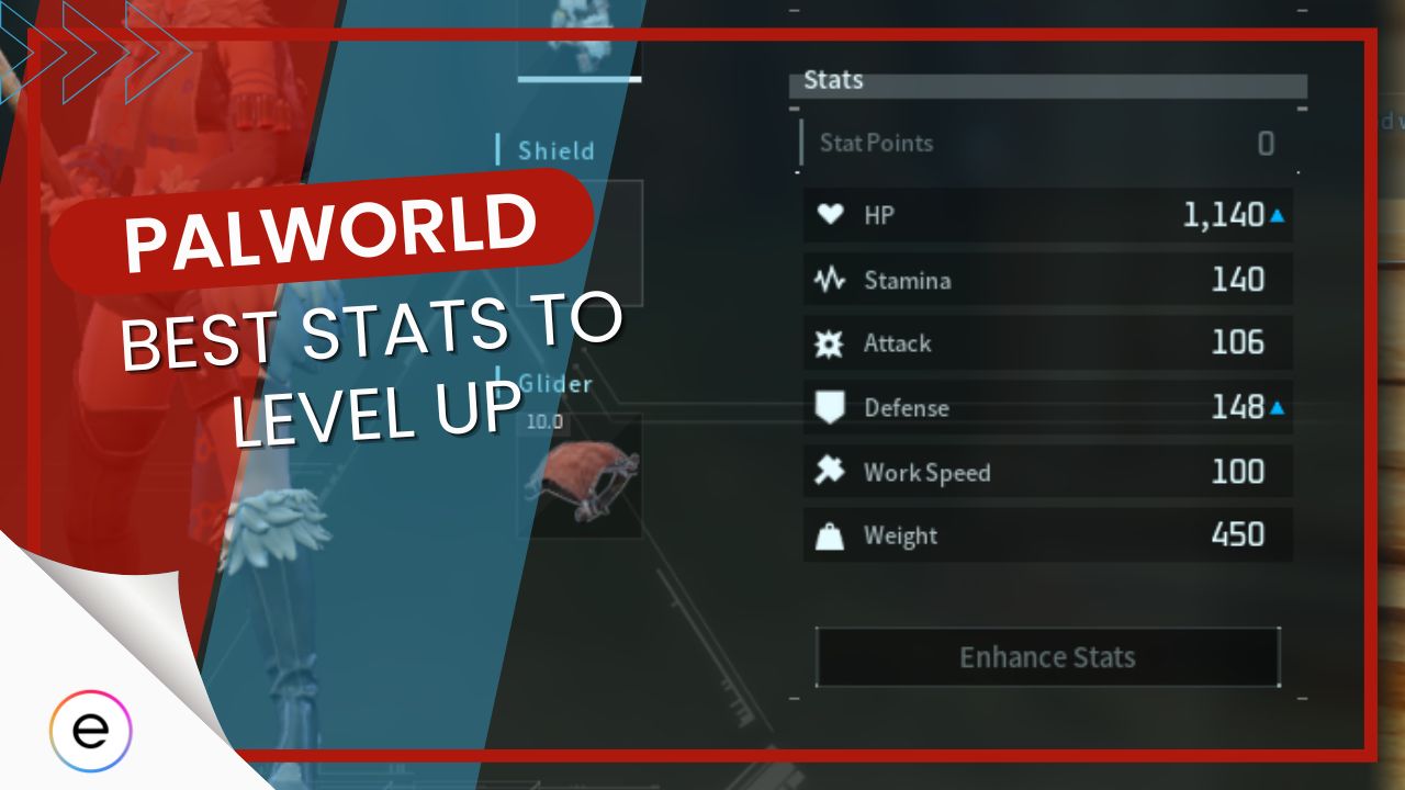 Palworld-Best-stats to level up