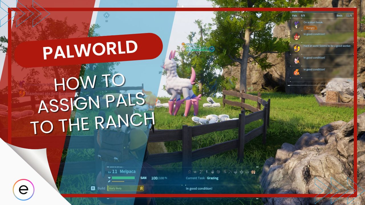 Palworld How To Assign Pals To The Ranch featured image