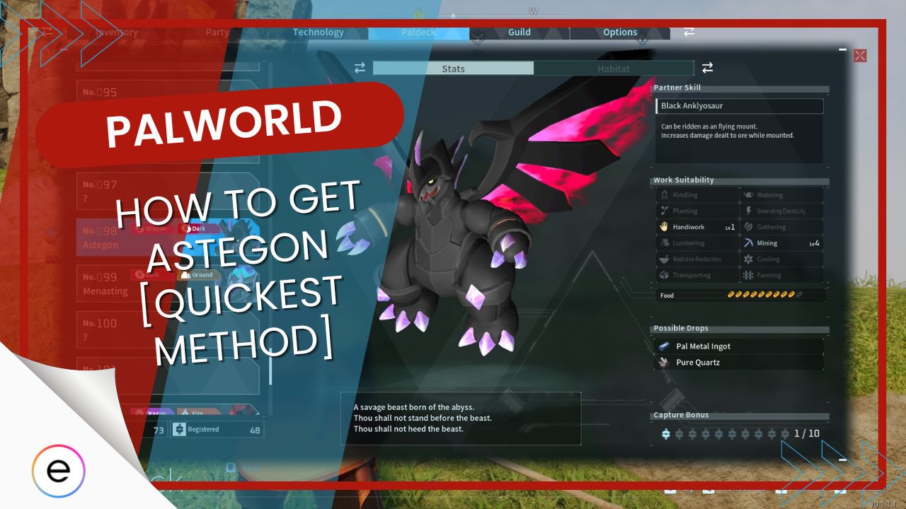 Palworld How To Get Astegon [Quickest Method] featured image