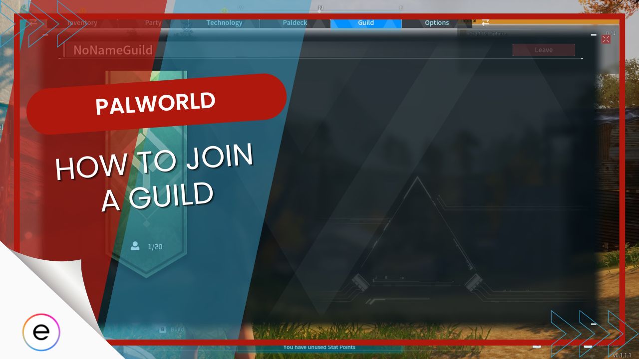 Palworld How To Join Guild