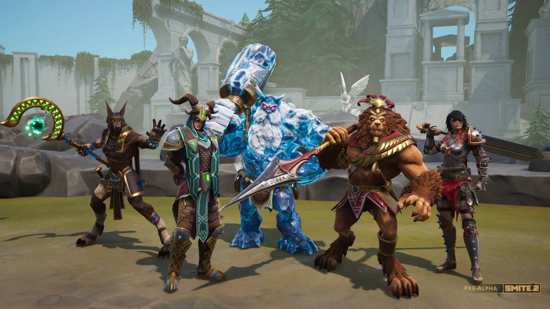 A screenshot from Smite 2's Steam Store page.