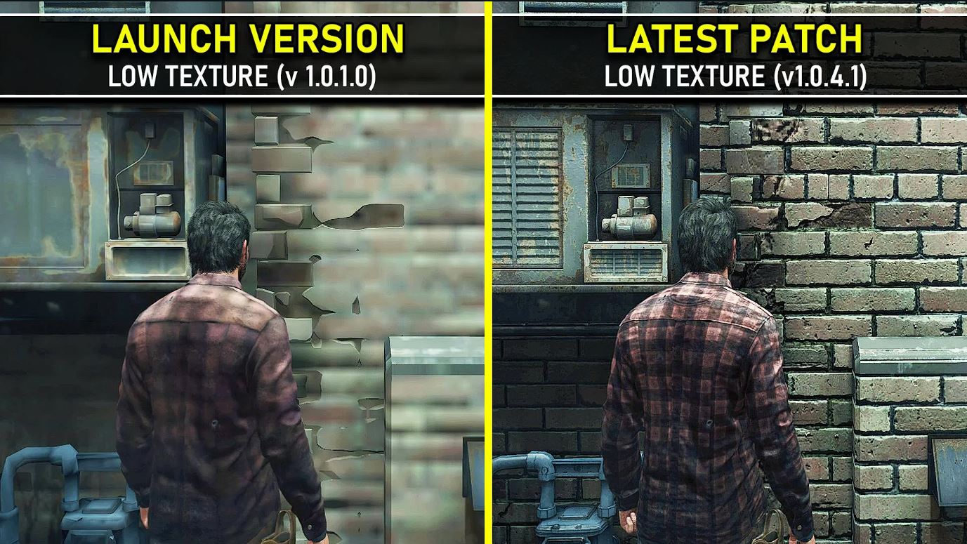 Texture issues in The Last of Us Part 1's PC port (via GamerinVoid)