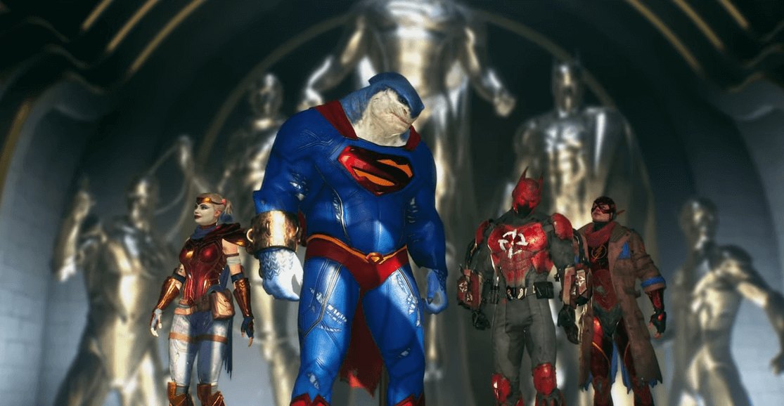 The Suicide Squad in Justice League Outfits