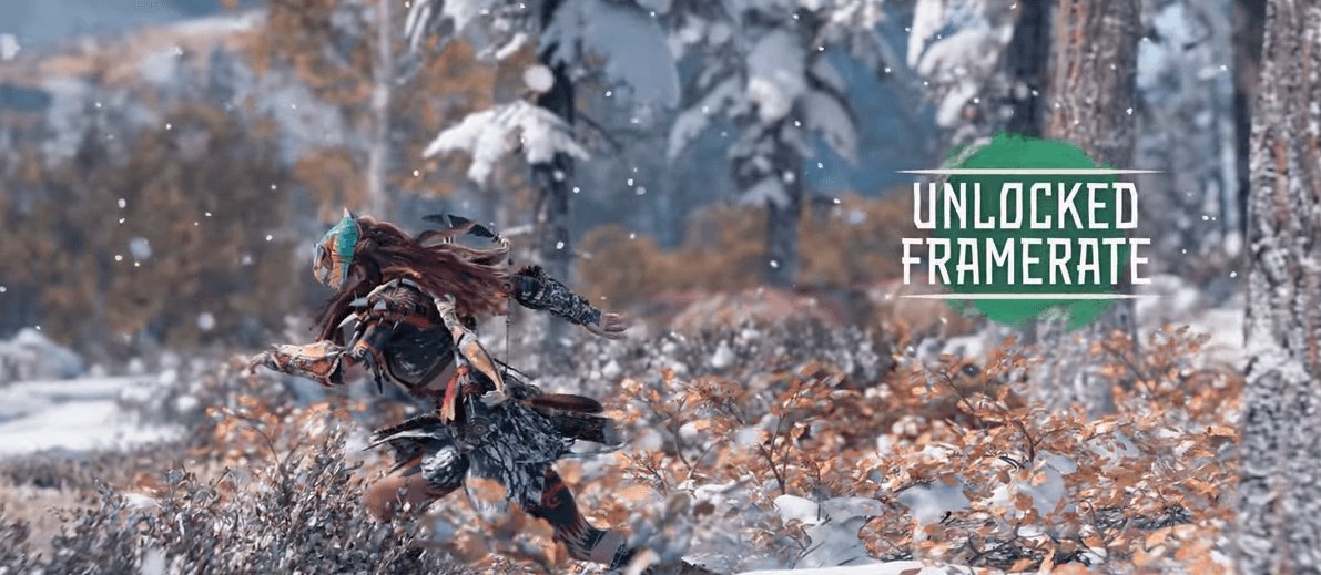 Unlocked Frame Rate for Horizon Forbidden West on PC