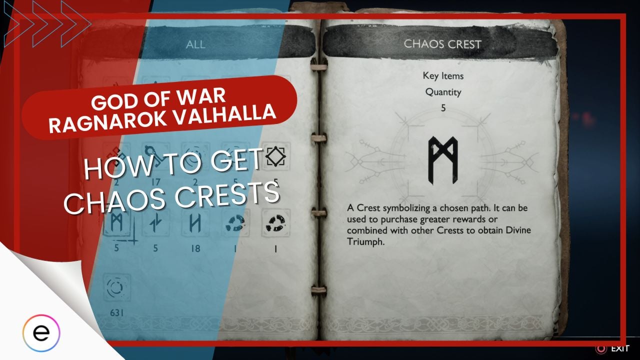 chaos crest god of war ragnarok valhalla