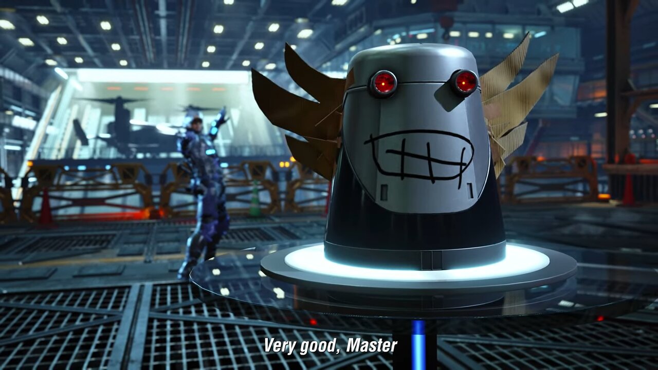 Hachi, the bot, from Lee Choalan's trailer.