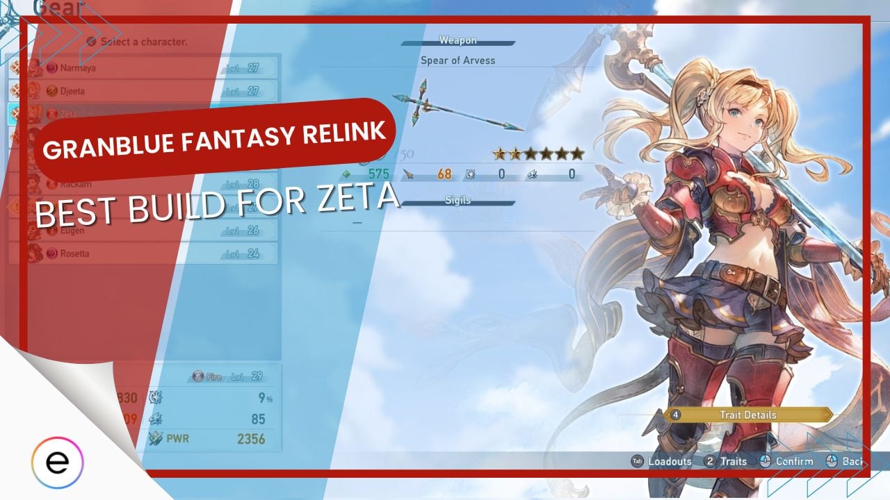 Zeta In Granblue Fantasy Relink