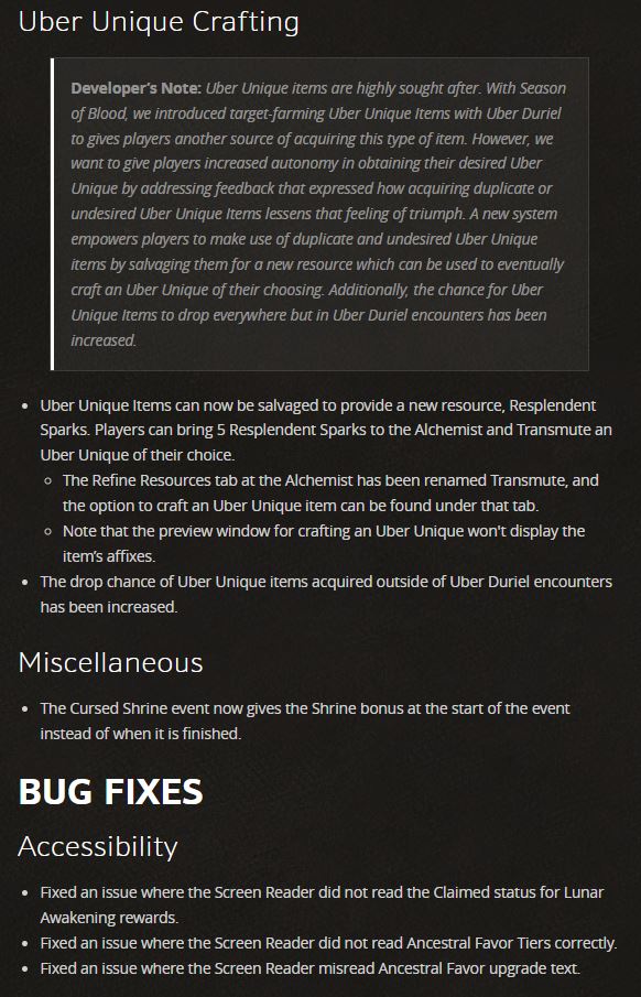 Diablo 4 v1.3.2 Patch Notes