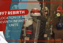 Guide on All Seventh Infantry Units FF7 Rebirth