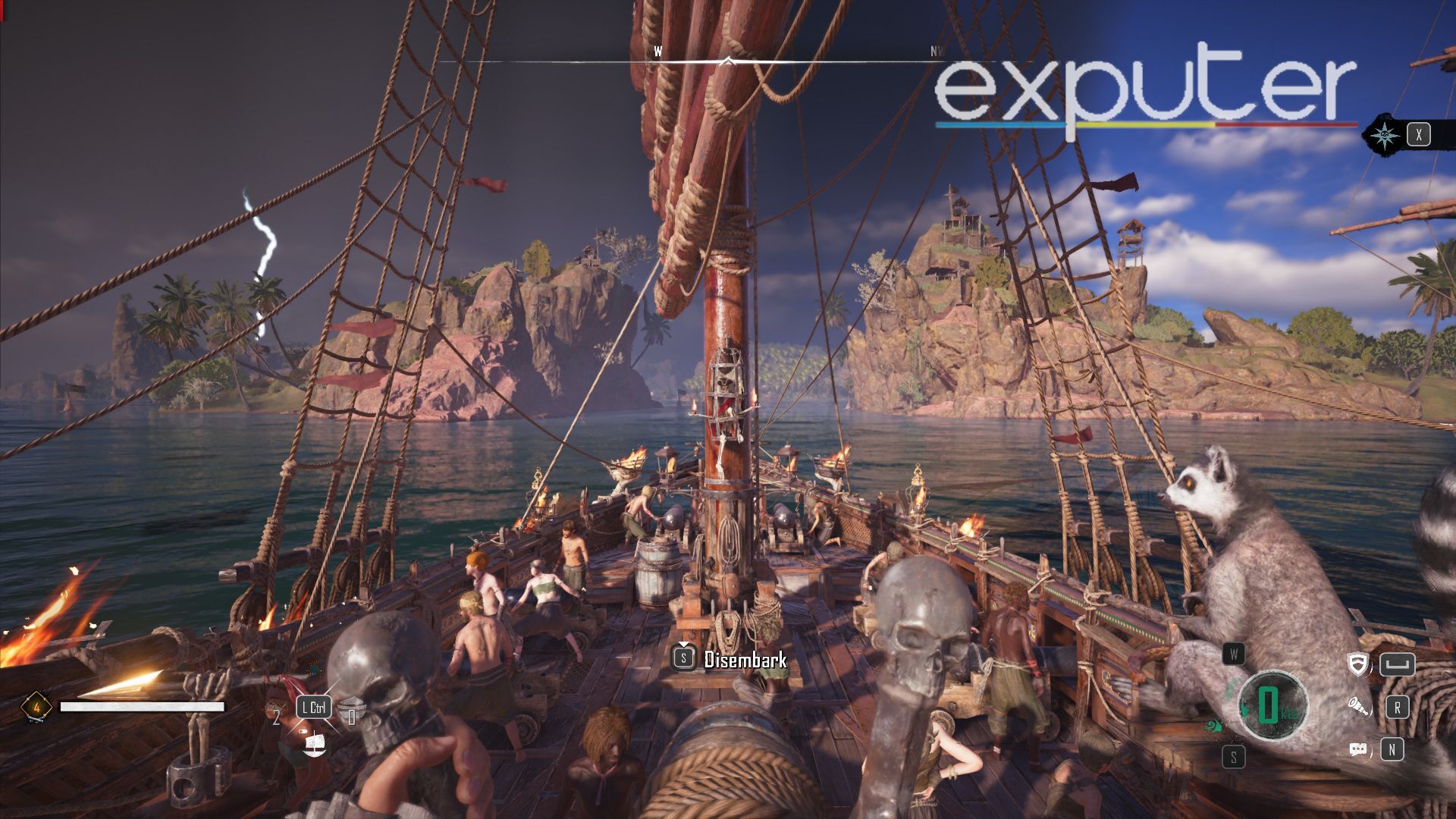 Skull and Bones 1st person view