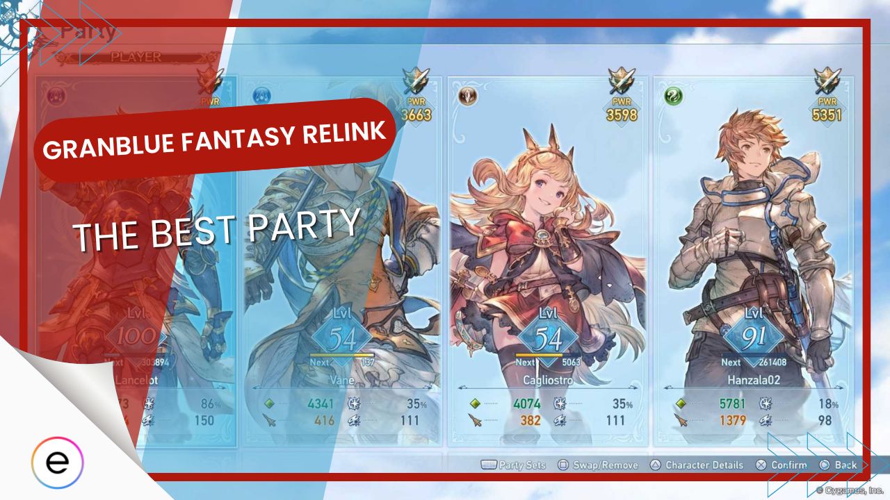 best party granblue fantasy relink