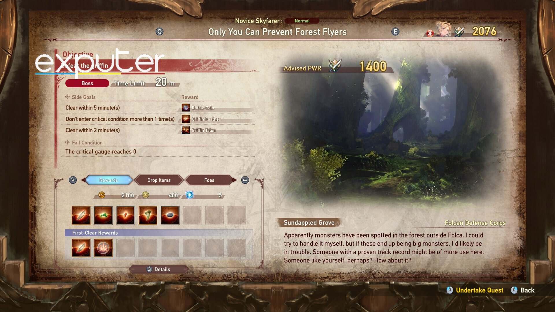 How To Get Griffin Feather In Granblue Fantasy Relink