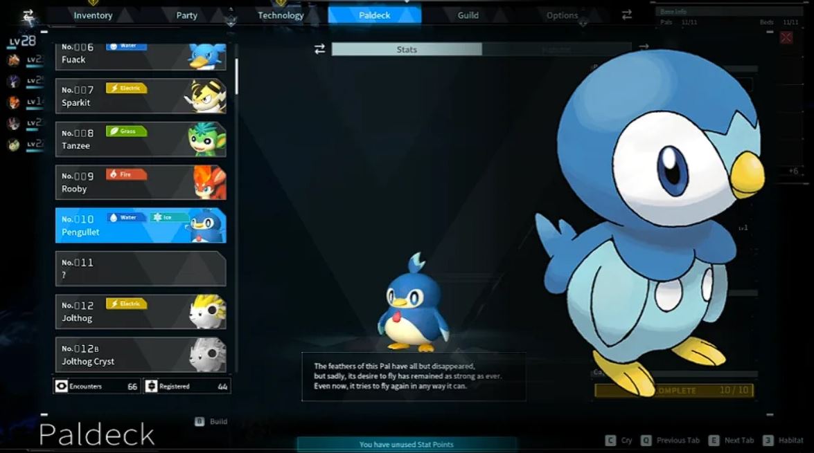Pal Pengullet and the Pokemon Piplup (via IGN).