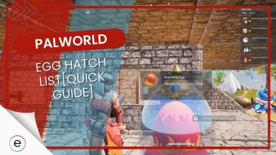 Palworld Egg hatch List