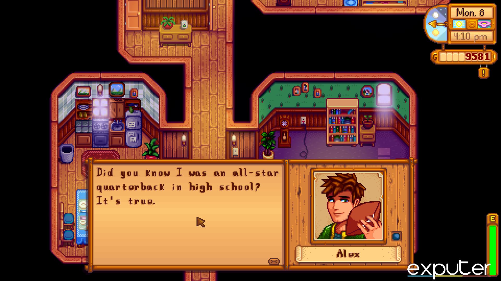 Stardew Valley Alex''s Dialogue and Personality