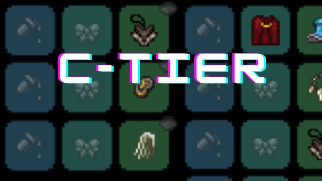 C-Tier Ranking For Wings Terraria