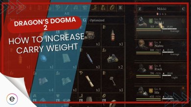 How to increase the carry weight in Dragon's Dogma 2