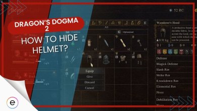 How to hide helmet in Dragon's Dogma 2
