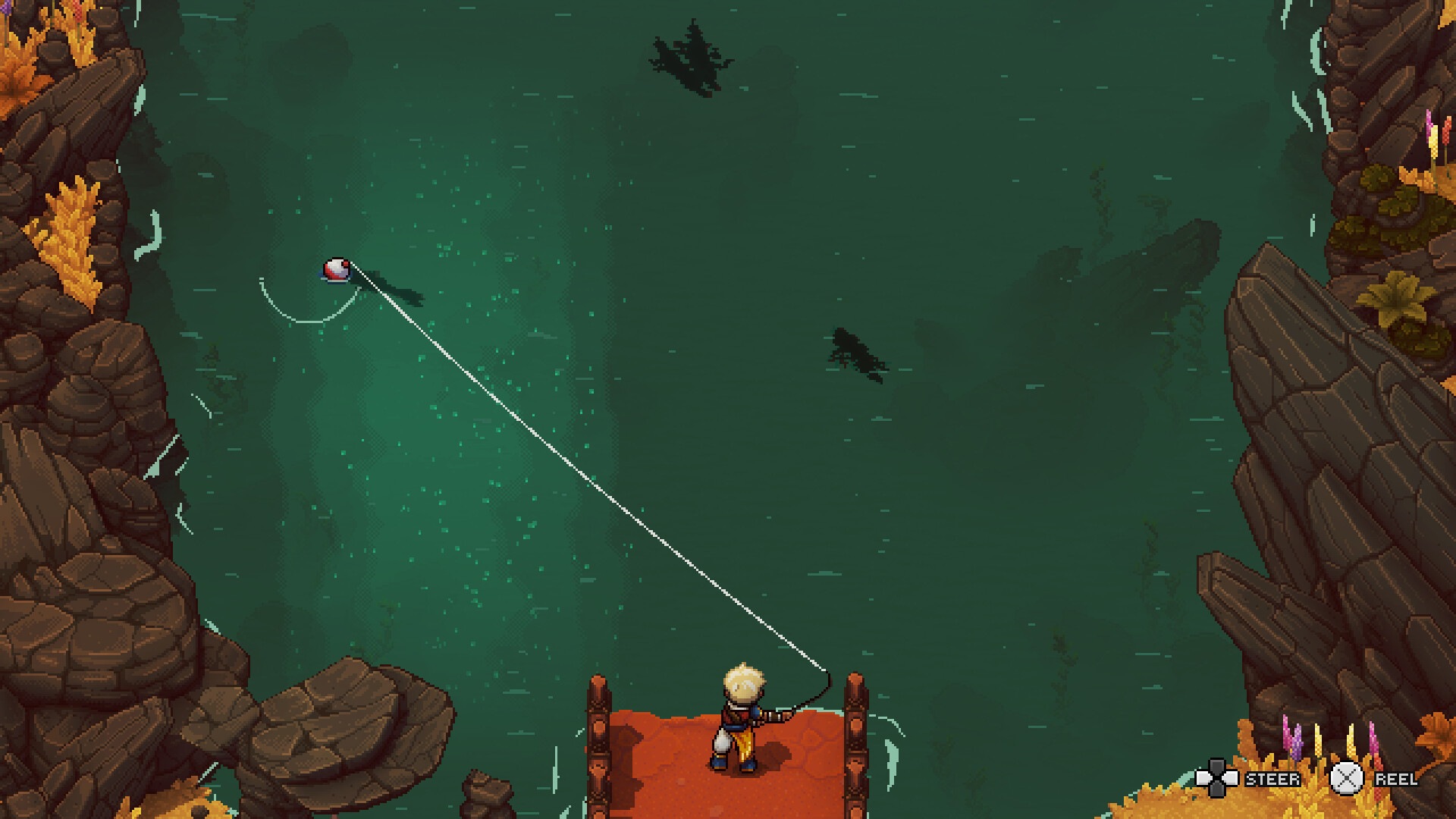 Fishing is one of the most soothing activities in the turn-based RPG.