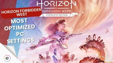 Best Settings for Horizon Forbidden west PC