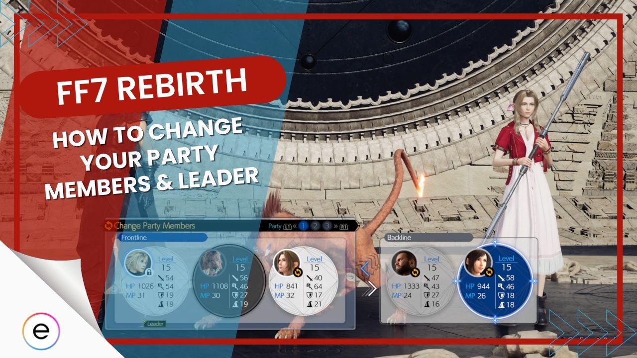 How To Change Party Members In FF7 Rebirth
