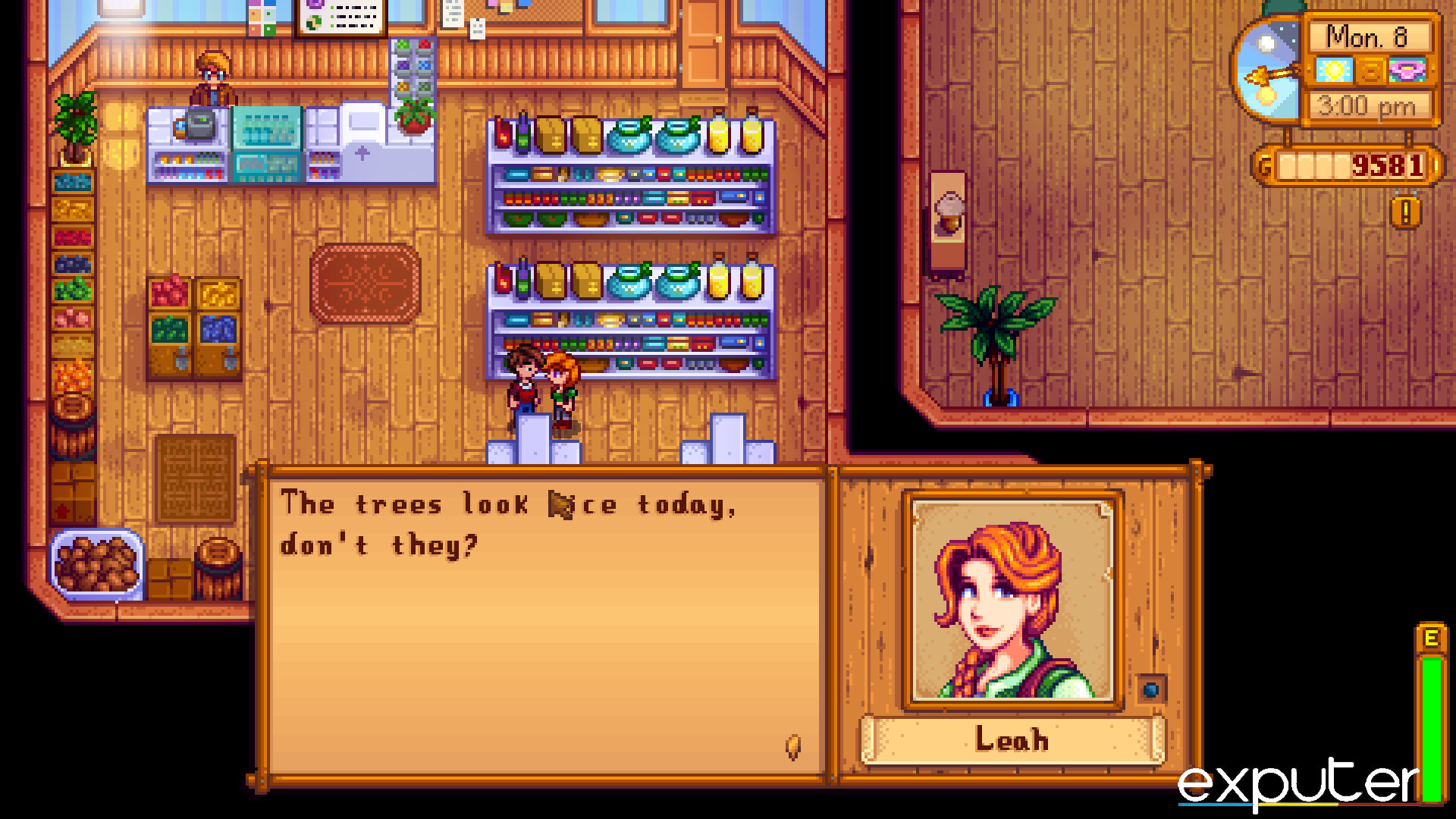 Stardew Valley Leah's Dialogue and Personality