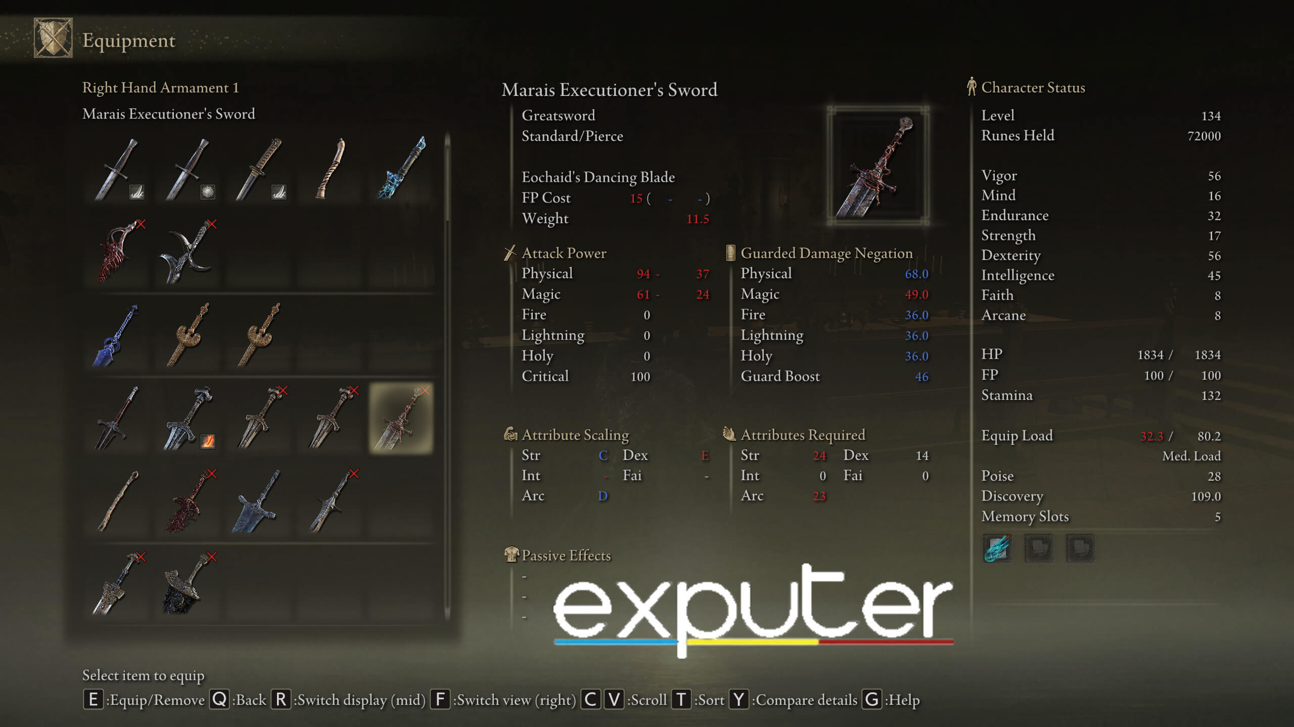 Marais-Executioner's-Sword
