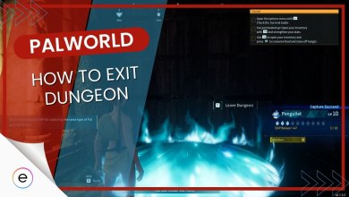 Palworld How To Exit Dungeon