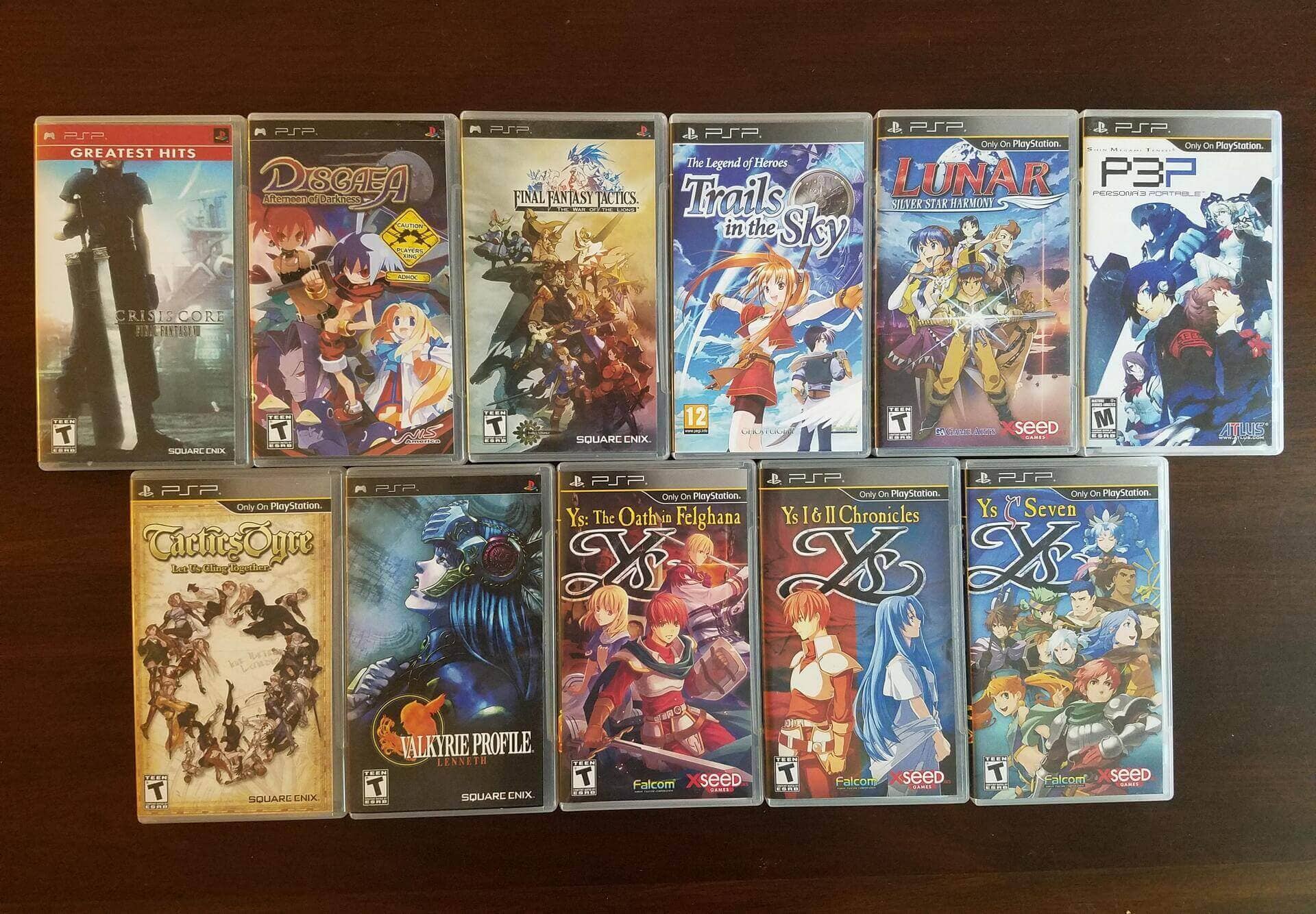 PlayStation Portable was home to some epic JRPGs