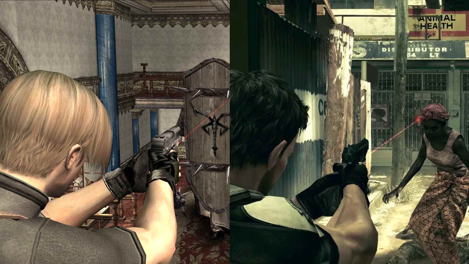 The original Resident Evil 4 feels surprisingly fluid in comparison to RE5.