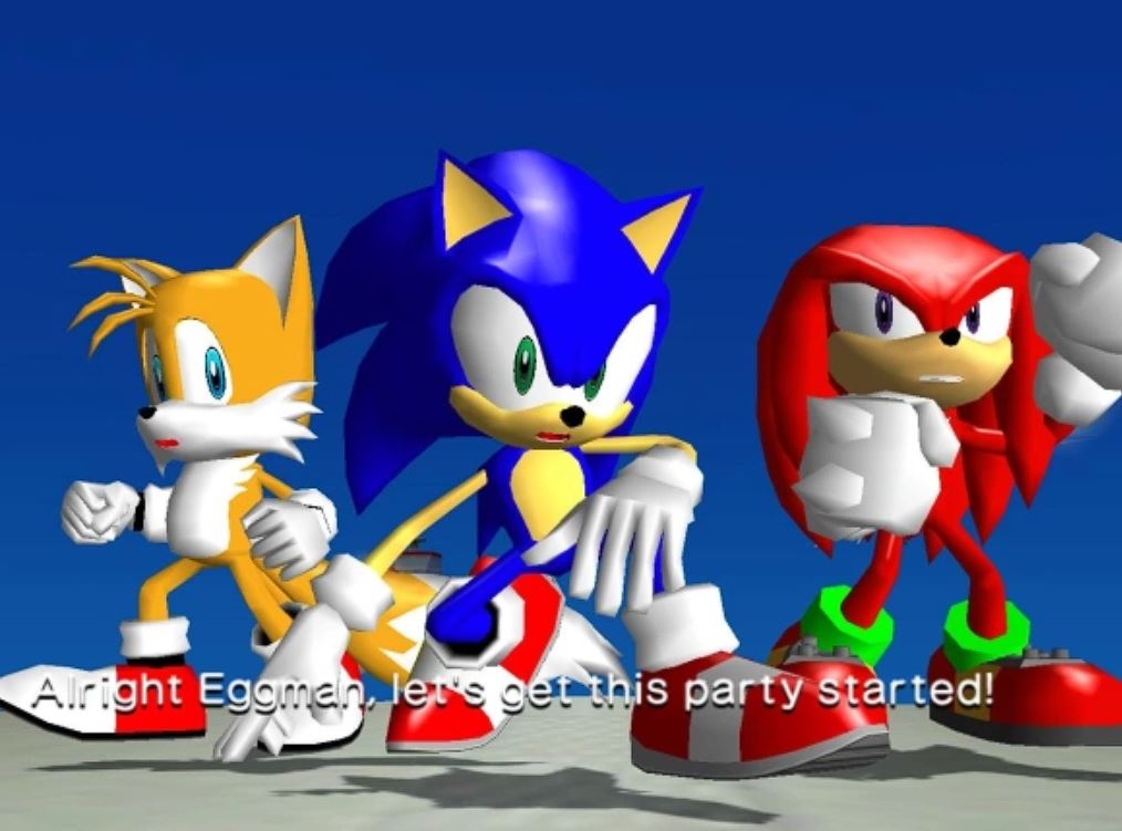 Team Sonic from Sonic Heroes.