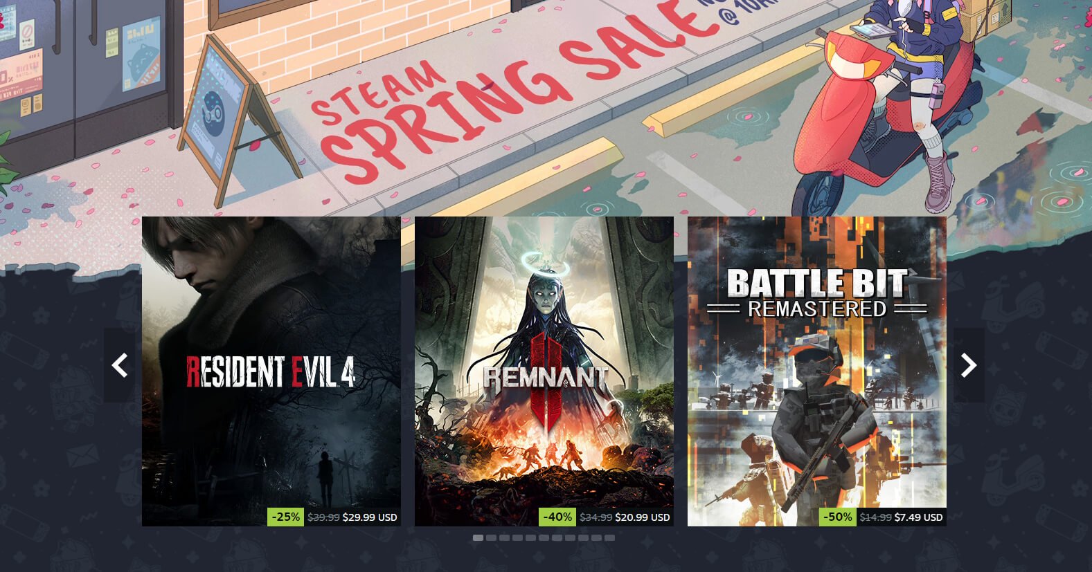 The Steam Spring Sale's Highlights