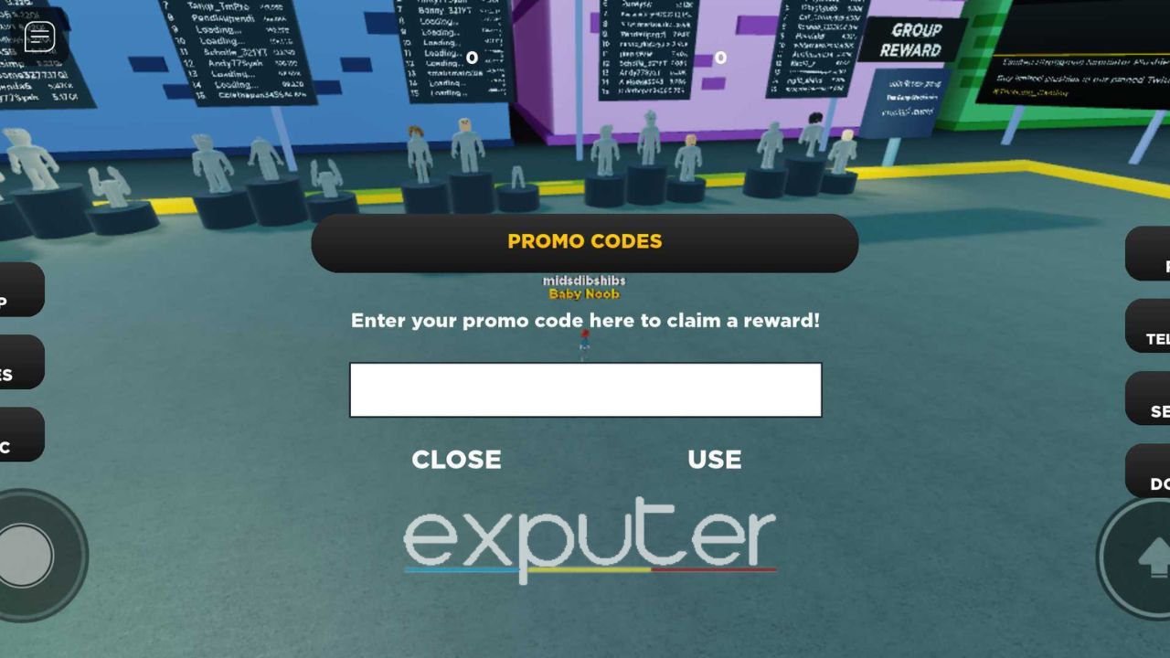 The screen that appears while redeeming the codes. (Image by: eXputer)