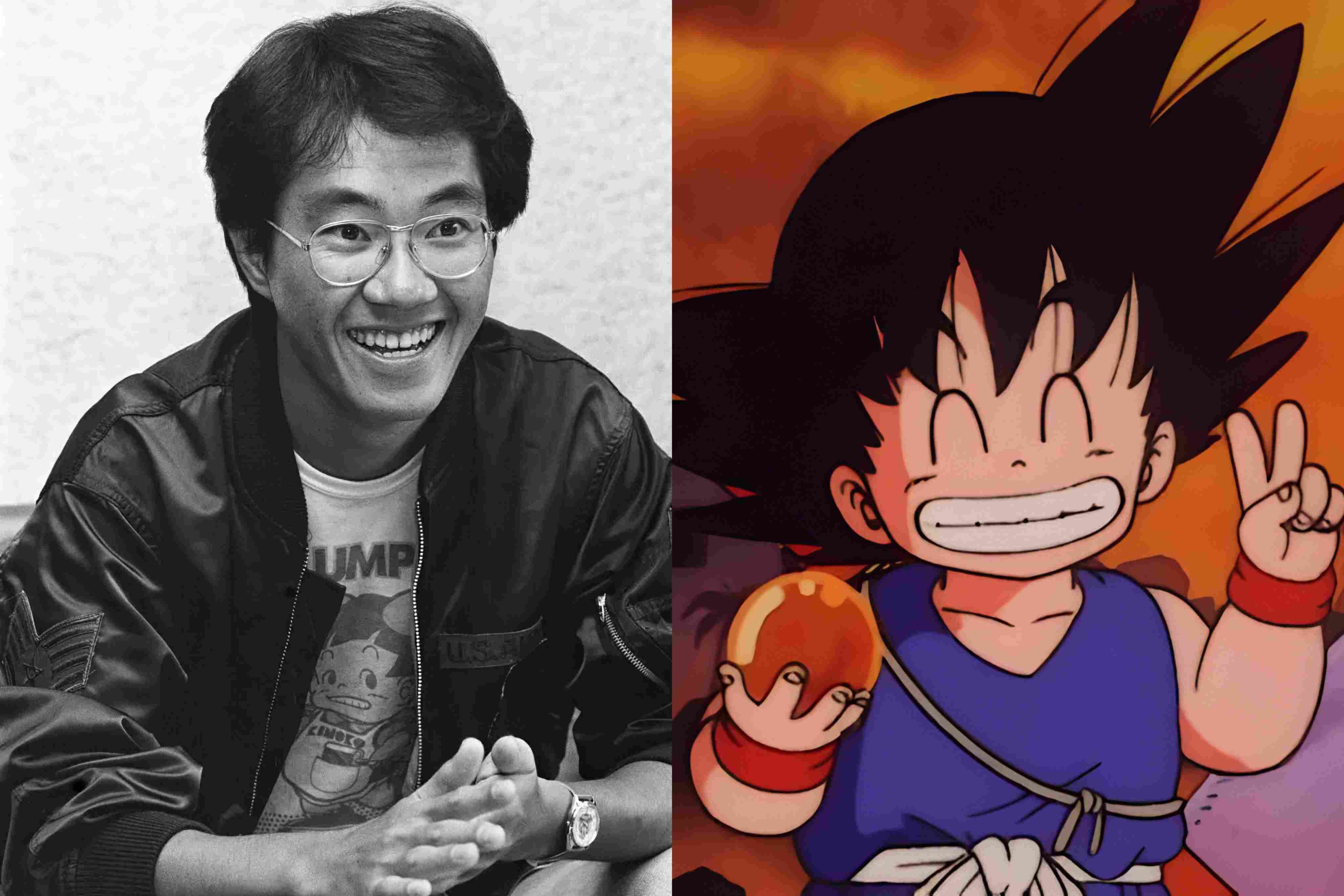 Akira Toriyama, the creator of Dragon Ball series.